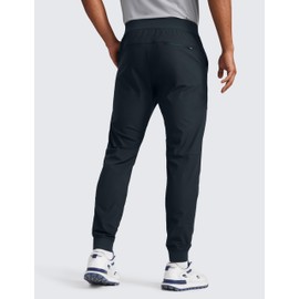CRZ YOGA All Day Comfy Golf Joggers Pants for Men 32'' Quick Dry Lightweight Stretch Work Casual Sweatpants with Pockets True Navy Large