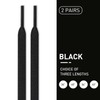 NDTEZUGT 2 Pair Flat Shoelaces 36"-72" Length Replacement Laces for