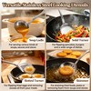 TeamFar Stainless Steel Cooking Utensils Set, 4 Pieces Kitchen Utensils