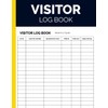 Visitor Log Book: Visitors Register Sign-In And Out For Business,