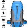 King'sGuard 60L Hiking Backpack Men Women Camping Backpack Waterproof Backpacking