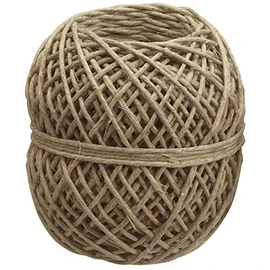 Bindfaden, 200m lang, für Paketgewicht 8kg, Innenablauf, Stärke 2mm, beige