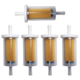 Eopzol Replacement 691035 Fuel Filter for Briggs & Stratton Fits for Kawasaki FC420V FH381V-FH721V and FX481V-FX1000V, 5 Pack