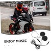 Mipcase High Fidelity Motorcycle Helmet Headset with Ergonomic Design Mic