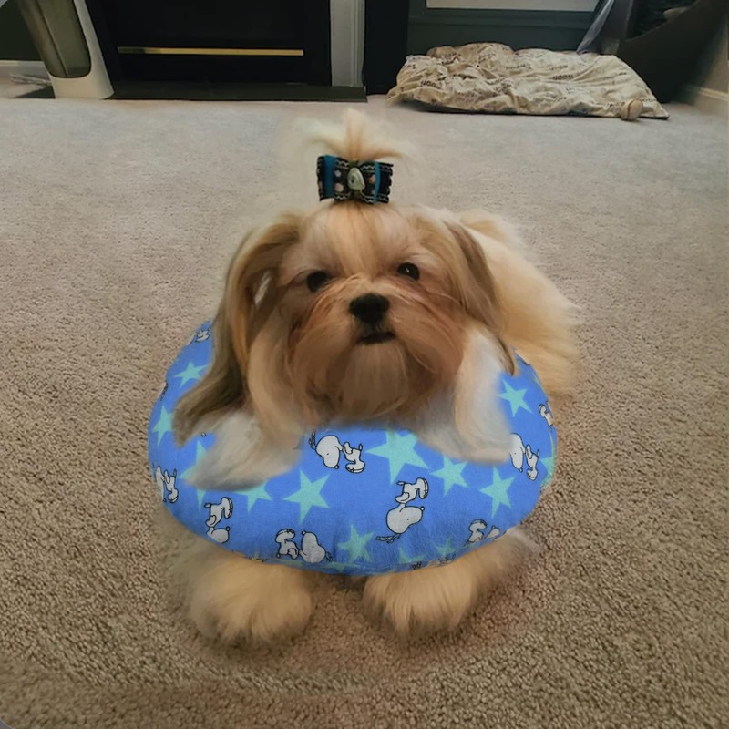 vomvomp Soft Dog Grooming Pillow Top Knot Pillow for Dog