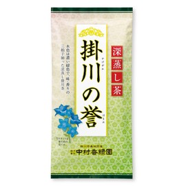 Chadokoro Kakegawa Nakamura Korokuen 2024 New Tea Deep Steamed Kakegawa Tea "Kakegawa no Honor" 3.5 oz (100 g) Tea Leaves Premium Ichiban Tea Green Tea Sencha Shizuoka