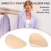 Wisebom 3 Pairs Shoulder Pads Women Sewing Shoulder Pads Foam