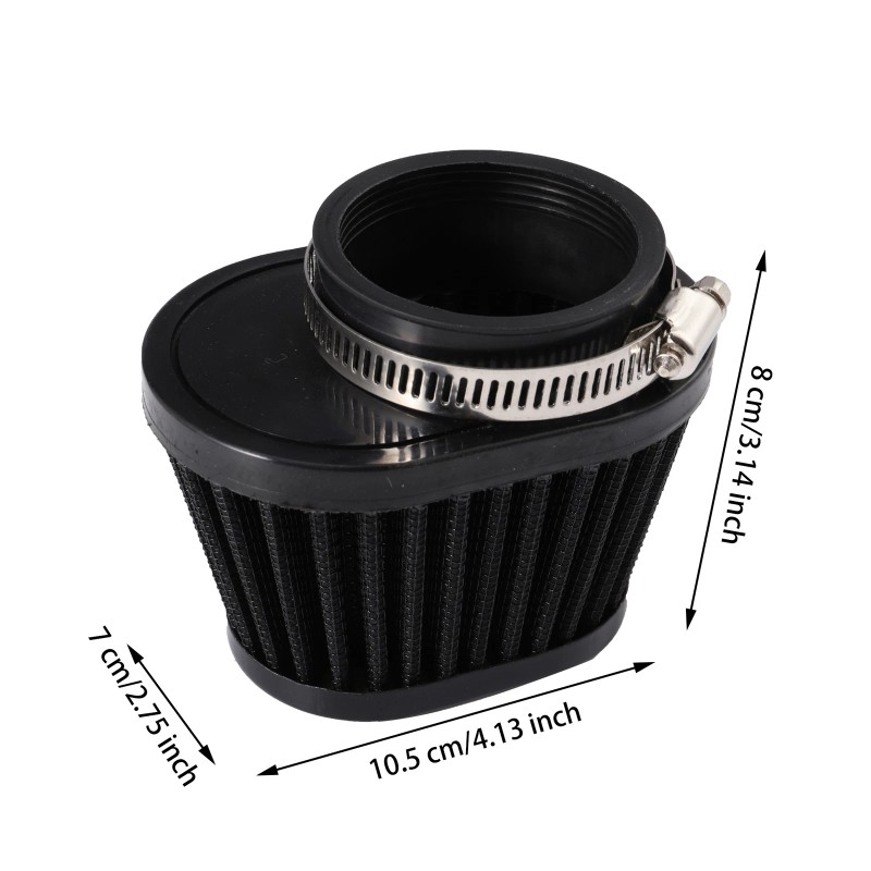 carauto2000 51mm 2inch Air Intake Filter Cleaner Pod For Universal