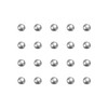 sourcing map 100pcs 2mm 440C Stainless Steel Bearing Balls G25