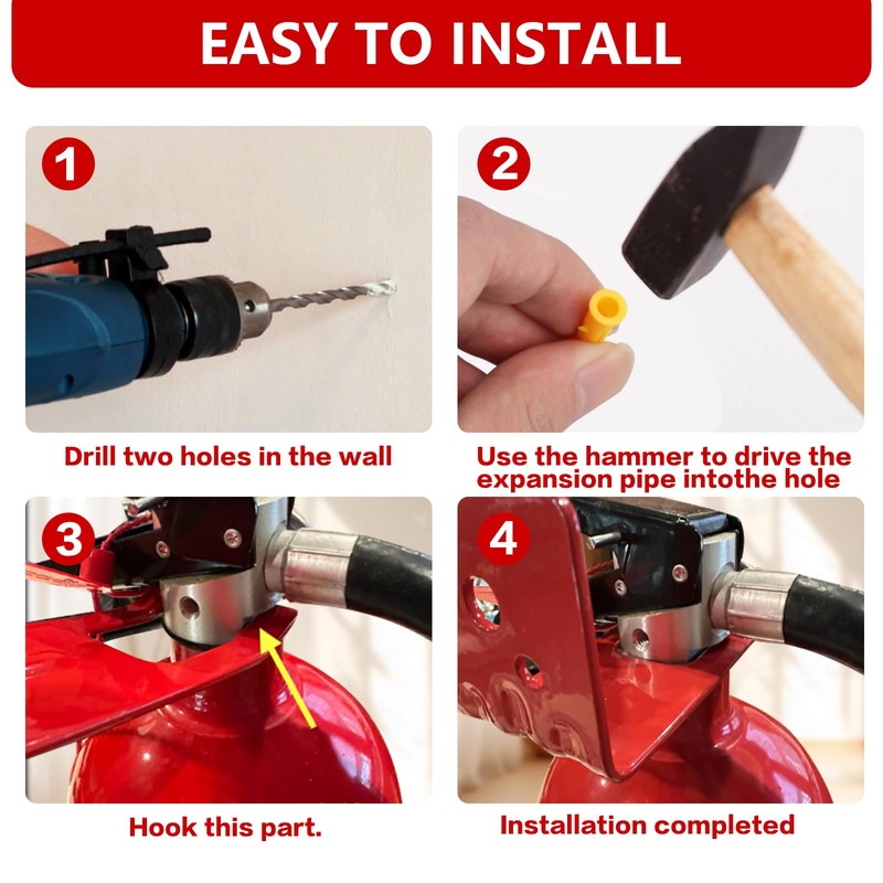 Fire Extinguisher Mounts & Brackets, 8 Pack Fire Extinguisher Brackets
