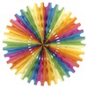 Beistle Multi-Color Tissue Fan