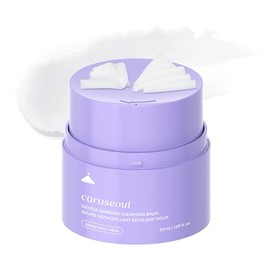 caraseoul Bálsamo Limpiador Suave Giratorio con BHA ácido salicílico & Bakuchiol, vegano, textura no grasa, aceite limpiador tamaño viaje, cuidado de la piel coreano, para todo tipo de piel (50ml)