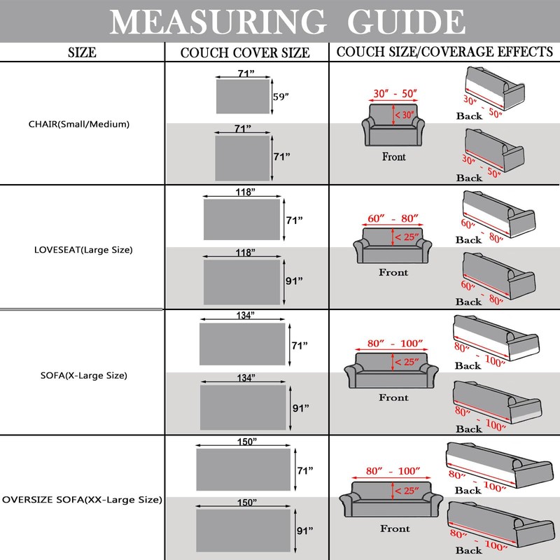 HANDONTIME Grey Sofa Cushion Covers Boho Couch Sofa Covers Dog