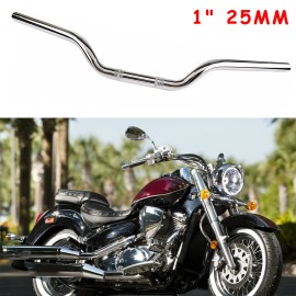 KEEPDSGN For SUZUKI BOULEVARD C50 M50 M109R Bobber 25mm 1" Drag Handlebar Tracker Chrome