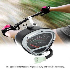 KIMISS Motorcycle Speedometer, 100km/h Speedometer Odometer Fit for Honda DAX Bike CT70 Bike