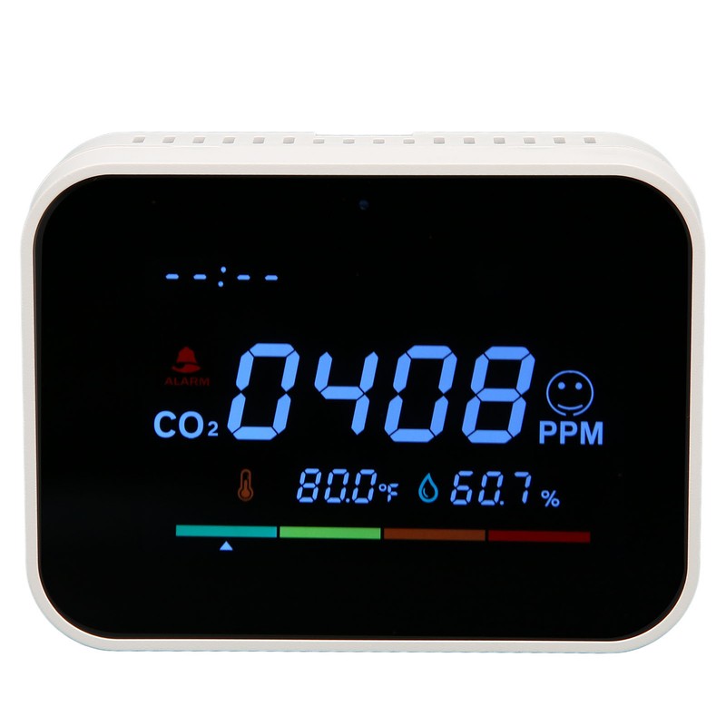 Indoor Air Quality Meter Wireless WiFi Intelligent CO2 Detection Temperature