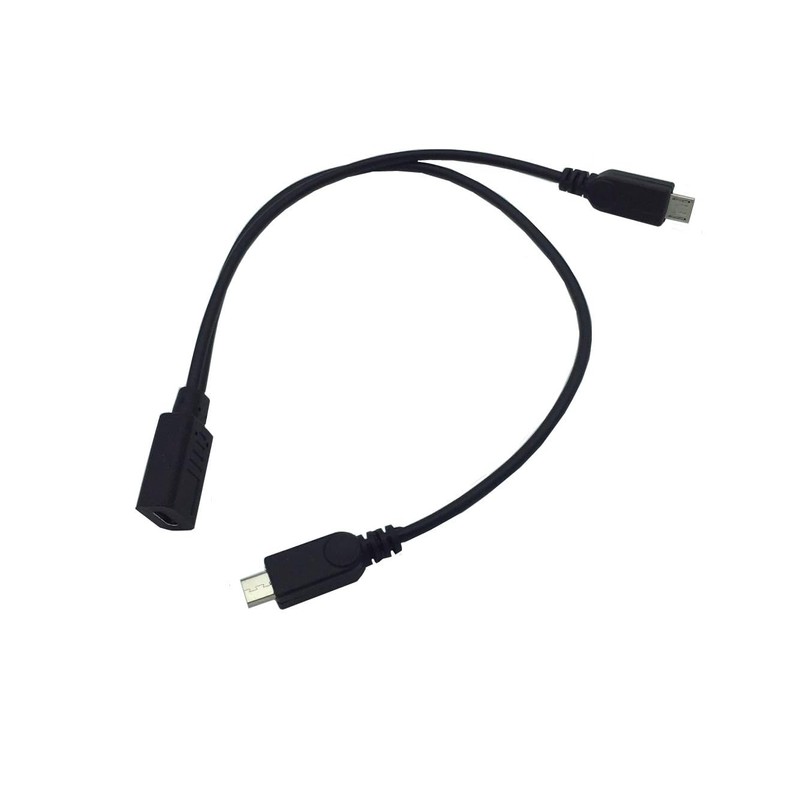 Traovien USB C Splitter Cable, USB Type C Female DC