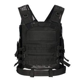 Jipemtra Tactical Airsoft Vest for Outdoor Molle Breathable JPC Game Protective Adjustable Modular Chest Set CS Field Training Vest (Tan #2)