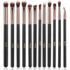 MSQ Eye Makeup Brushes 12pcs Rose Gold Eyeshadow Makeup Brushes