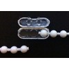 Clear Roller Roman Shade Blind Beaded Chain Connectors Bead Ball