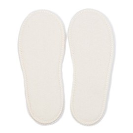 Soft Merino Wool Insoles, Natural White, Size 35