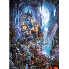 Cobble Hill 1000 Piece Puzzle - Dragonforge - Sample Poster Included