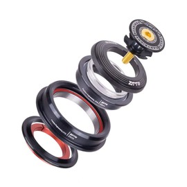 KOCAN Bowl Set, CNC ZS44 / ZS56 External Cone Tube Tapered Heads Tube Cone Straight Dual Purpose Bowl Set Bicycle Headset Bearing Bicycle Accessories Bicycle Bearing Set Cone Tube