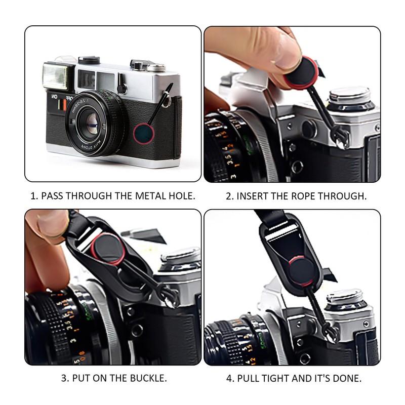 UBSIUH 8 Camera Strap Adapters, Camera Quick Release Buckle, Camera