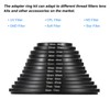 PATIKIL 13pcs Step Down Ring, Camera Lens Filter Adapter Ring