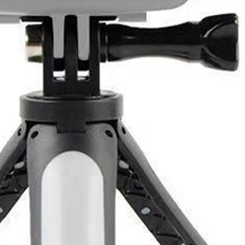 Mini Tripod Selfie Stick Metal Adapter Sports Camera Holder Cellphone