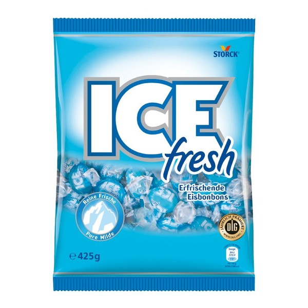 Ice Fresh (1 x 425 g) / Ice Candy for a Cooling Fresh Experience