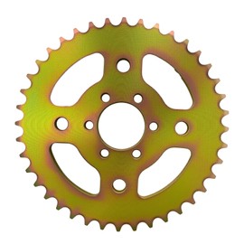 40T High-Speed Rear Chain Sprocket #40 41 420 6 Hole，pertain Colema CT100U CC100X Mega Moto MMB80 105cc Motovox MBX10 and Doodle Bug DB30 Mini Bikes high Strength Parts