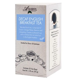 Ashbys English Breakfast Decaf Tea, 25 Bags