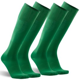 Three street St Patrick Days Green Baseball Socks Men Knee High,Womens Girls Arch Compression Support Athletic Soccer Football Softball Tube Socks for Back to School 2 Pairs Small