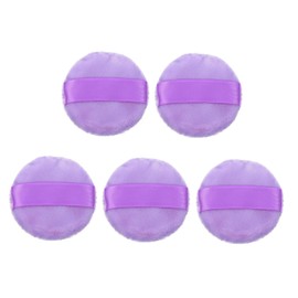Baluue 5pcs Makeup Puff Applicators for Loose Powder Dual-sided and Comfortable for Home and Salon Use for Women Special Occasions