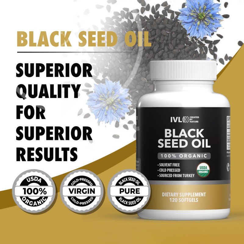IVL Black Seed Oil Organic