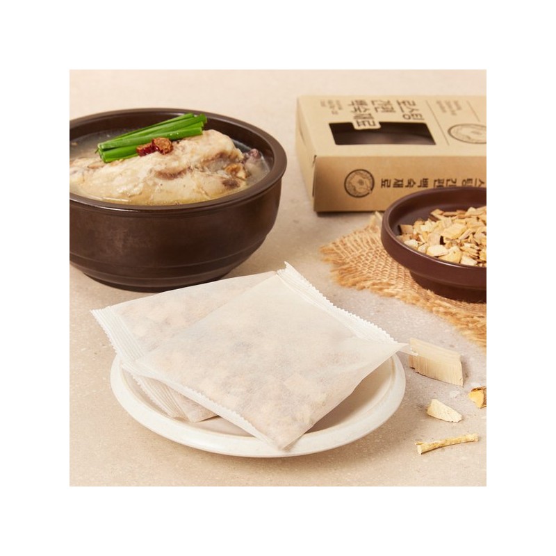Easy roasting ingredients 60g/box / 로스팅 간편 백숙재료 60g/박스