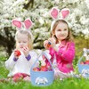Easter Baskets for Kids Baby Easter Basket with Double Handle