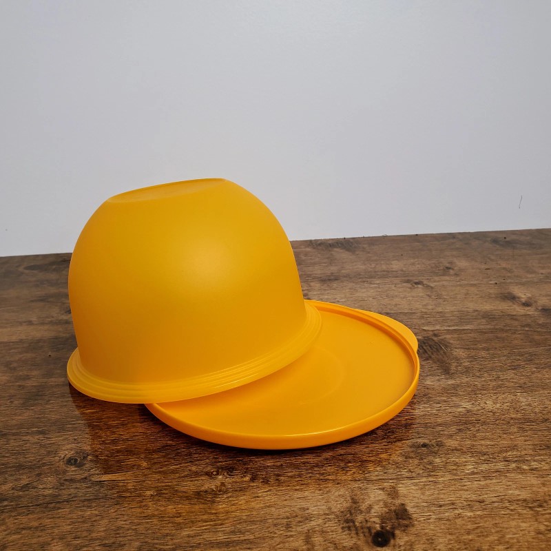 TUPPERWARE Impressions Classic BOWL 3095 Orange 1.3 L Serving Mixing