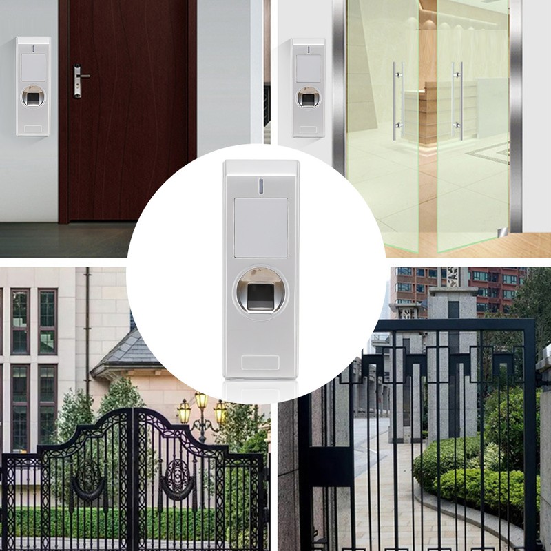 Metal Access Control Fingerprint ID Card Waterproof with Card Reader