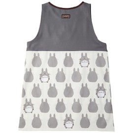 Marushin 1025013100 My Neighbor Totoro Orchid-shape Apron, Large Totoro Silhouette