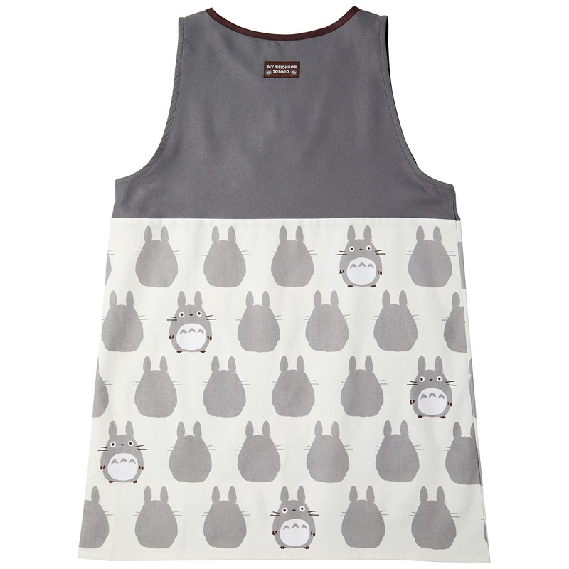 Marushin 1025013100 My Neighbor Totoro Orchid-shape Apron, Large Totoro Silhouette