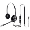 VoiceJoy Office Headset with Noise Cancellation Microphone and Quick Disconnect