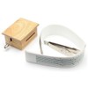 15 Tone DIY Hand Cranked Music Box Wooden Box With