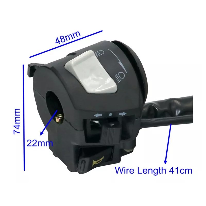 BOBOJIIIER Set Universal De Mandos Izquierdo Derecho Italika Fd150 250