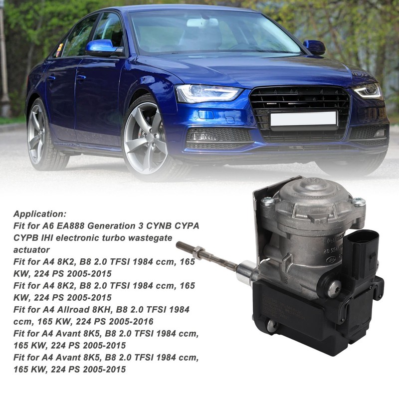 Electronic Turbo Actuator 06L145612E Metal Fit For A4 8K2 B8