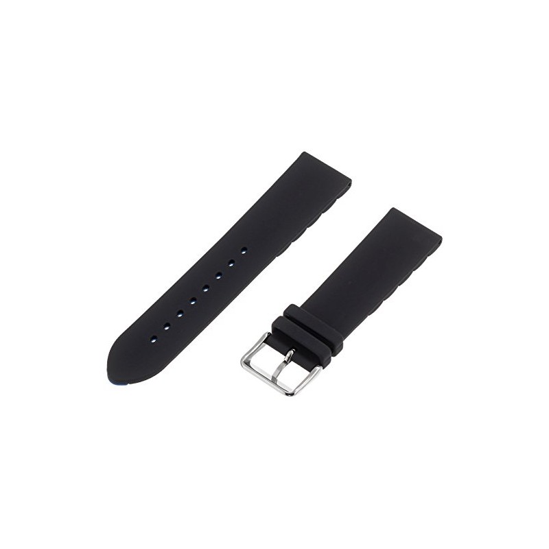 Hadley-Roma MS-3344 Black/Blue 22mm Diver