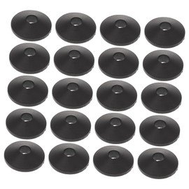 SEWACC 20pcs Leak Rubber Washers for Toilet Tank Bolts Conical Gaskets for Easy Installation Durable Seals for Leak Prevention Toilet Bolt Accessories
