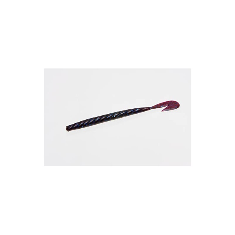Zoom Speed Worm-Pack of 15 (Blue Fleck, 5.25-Inch)