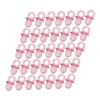 Kisangel 150pcs Mini Pacifiers for Shower Games Acrylic Shower Decorations